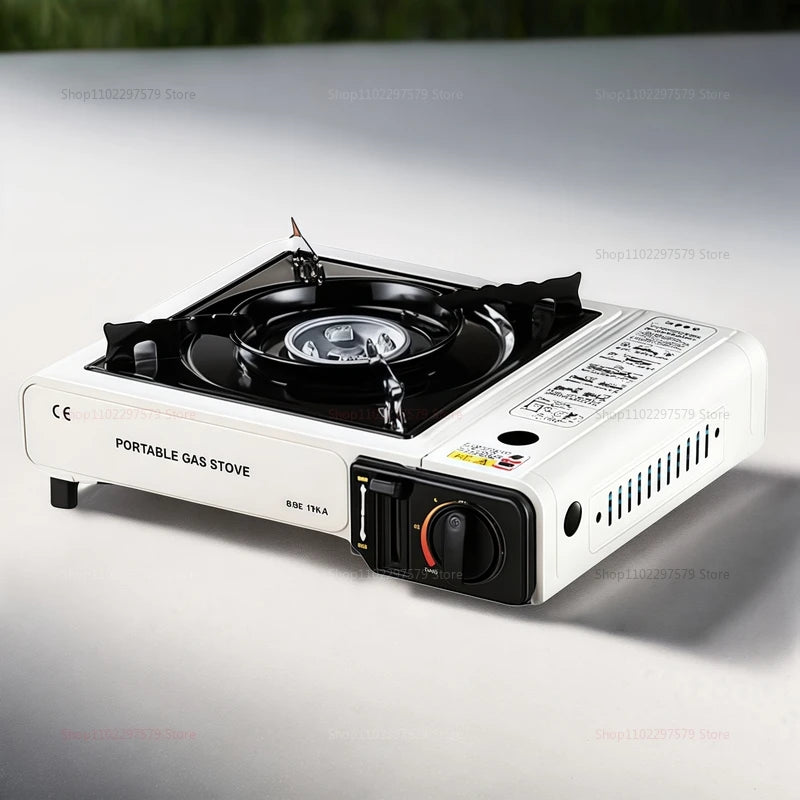 Portable cartridge stove: A multi-functional outdoor barbecue stove, suitable for camping and an essential item for gatherings.