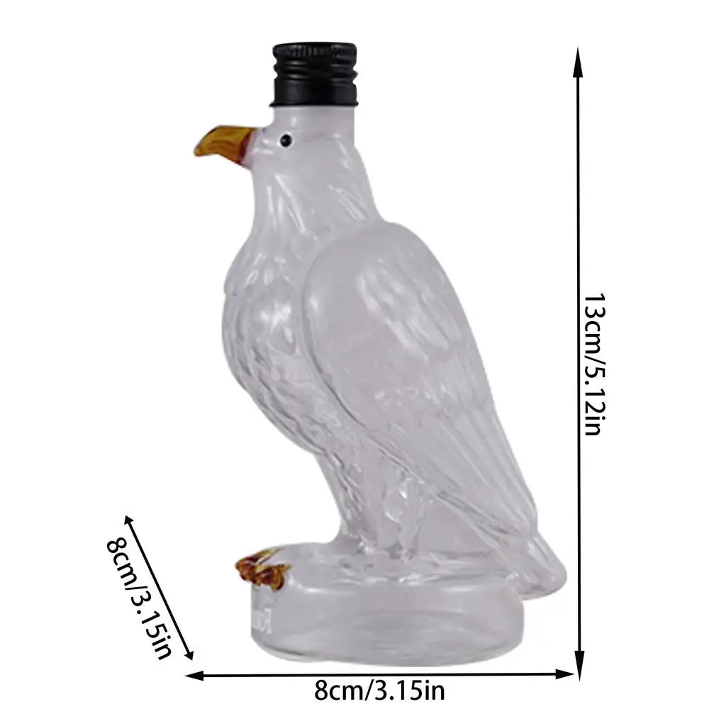 Eagle Liquor Decanter Dad Husband Glass Whiskey Decanter Bottle Exquisite Eagle Liquor Bottle Fun Home Decoration for Holidays