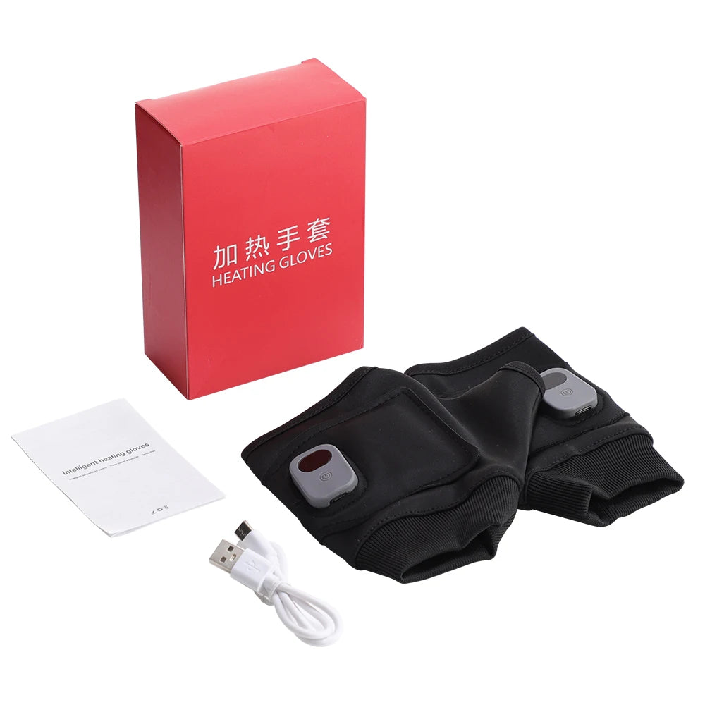 Heating Hand Gloves Wrist Warmer Massager Cordless Massage Device Muscle Relax Massage Machine