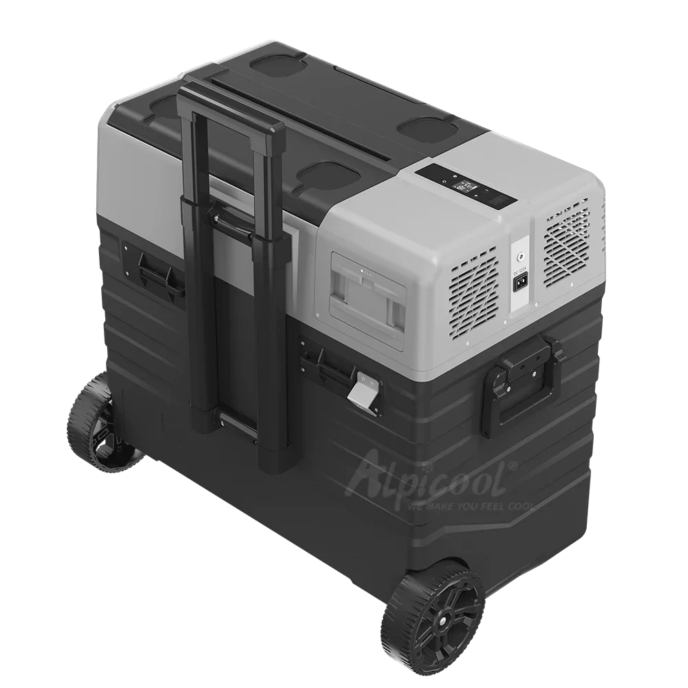 NX62 Alpicool 62L car mini freezer fridge in home 12v 24v dc car refrigeration air compressor fridge marine solar