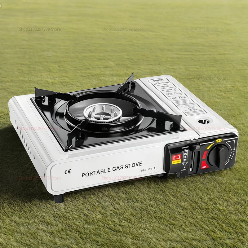 Portable cartridge stove: A multi-functional outdoor barbecue stove, suitable for camping and an essential item for gatherings.