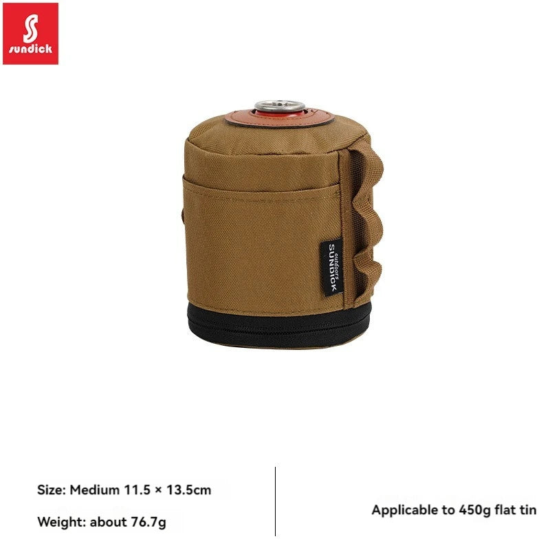 SUNDICK Outdoor Camping 230 Gas Cylinder Cover, Protective Cover, Anti Fall, Picnic Long Gas 450 Gas Cylinder Storage Bag