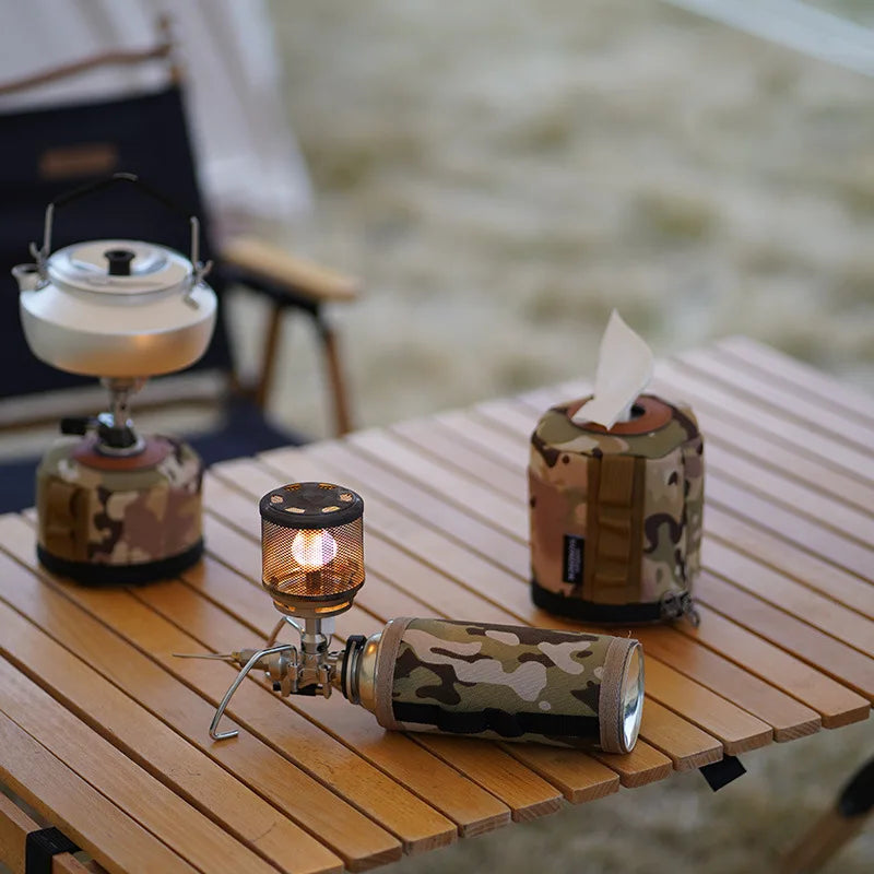 SUNDICK Outdoor Camping 230 Gas Cylinder Cover, Protective Cover, Anti Fall, Picnic Long Gas 450 Gas Cylinder Storage Bag