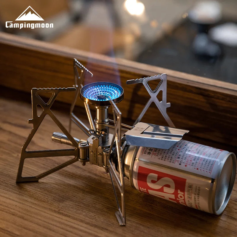 Outdoor Split Camping Gas Stove Campingmoon XD-3F Gas Cooker 3300w Camping Stove
