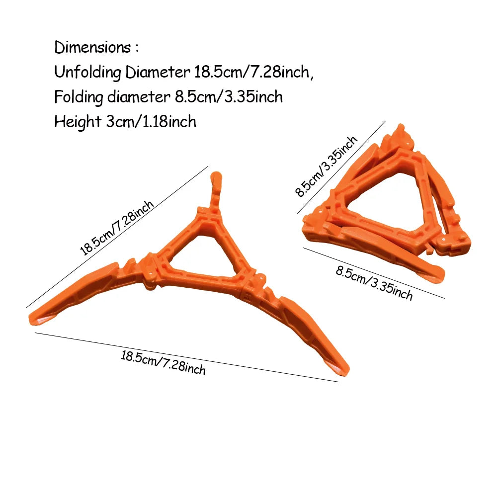 Portable Gas Canister Stand Universal Tripod Folding Frame Outdoor Camping Gas Tank Stove Base Holder Camping Supplies