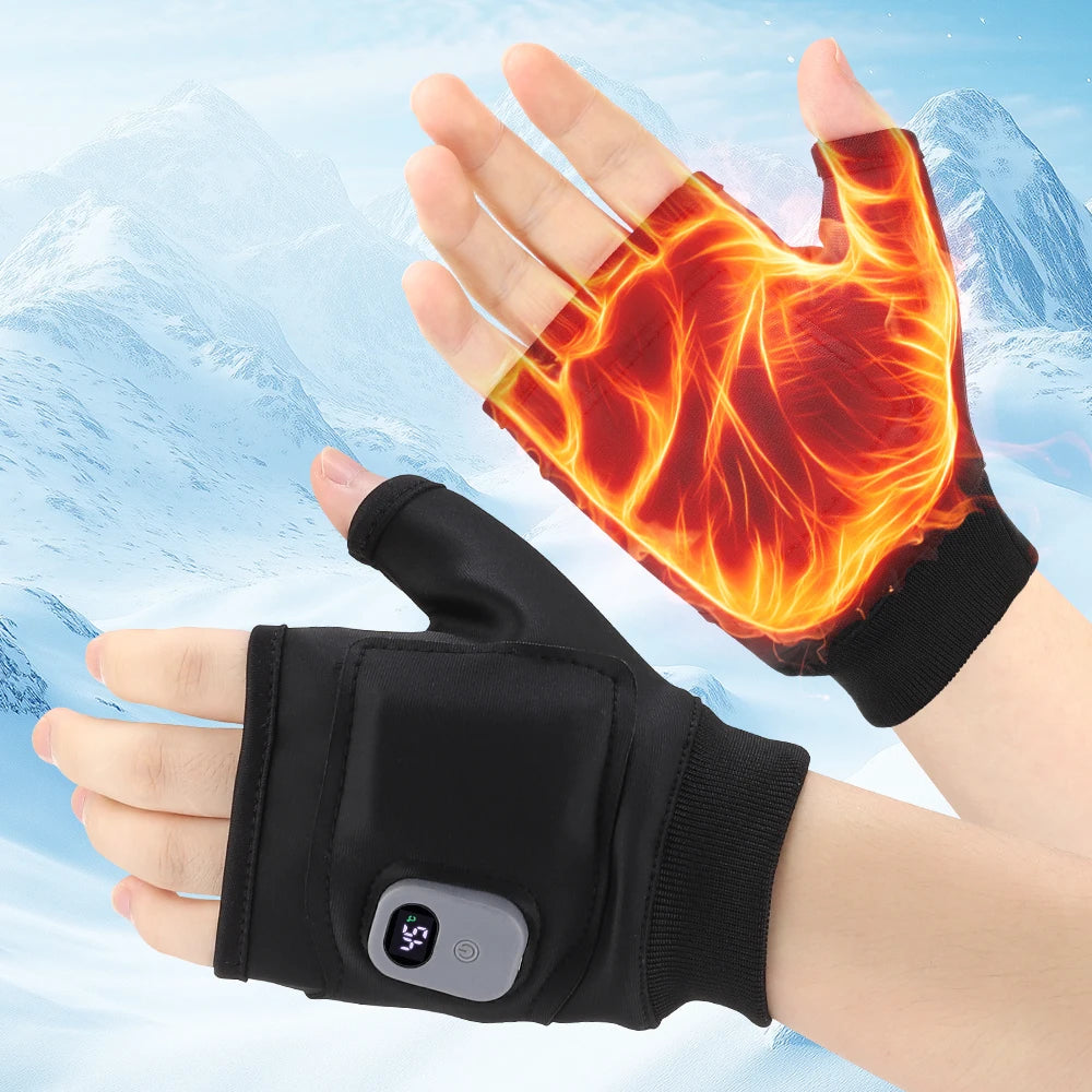 Heating Hand Gloves Wrist Warmer Massager Cordless Massage Device Muscle Relax Massage Machine