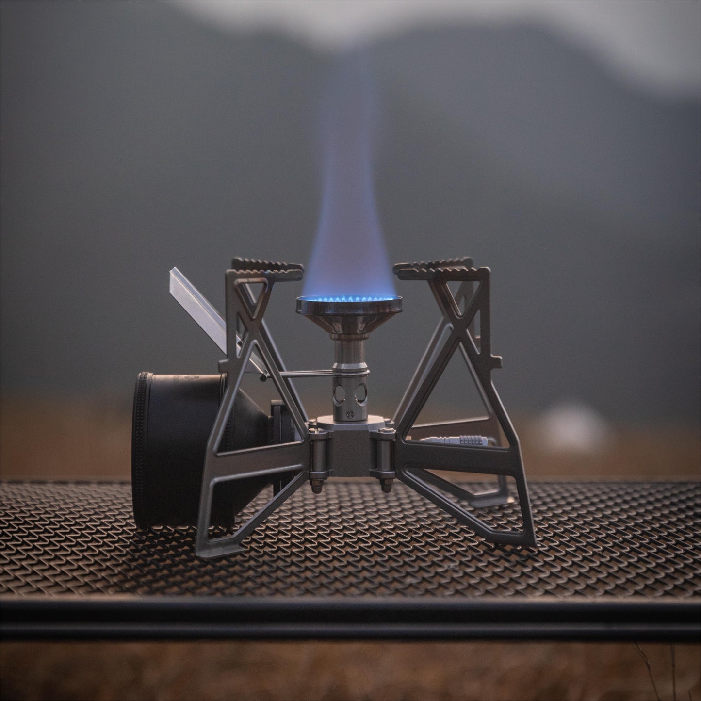 Rocket Stove: NEW camping gas burner stove. High quality, super hot burning. Titanium and Stainless Steel