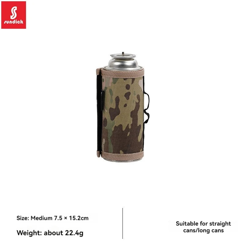 SUNDICK Outdoor Camping 230 Gas Cylinder Cover, Protective Cover, Anti Fall, Picnic Long Gas 450 Gas Cylinder Storage Bag