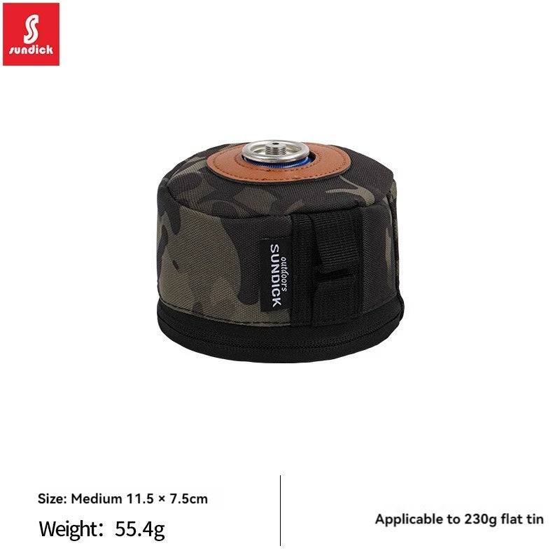SUNDICK Outdoor Camping 230 Gas Cylinder Cover, Protective Cover, Anti Fall, Picnic Long Gas 450 Gas Cylinder Storage Bag