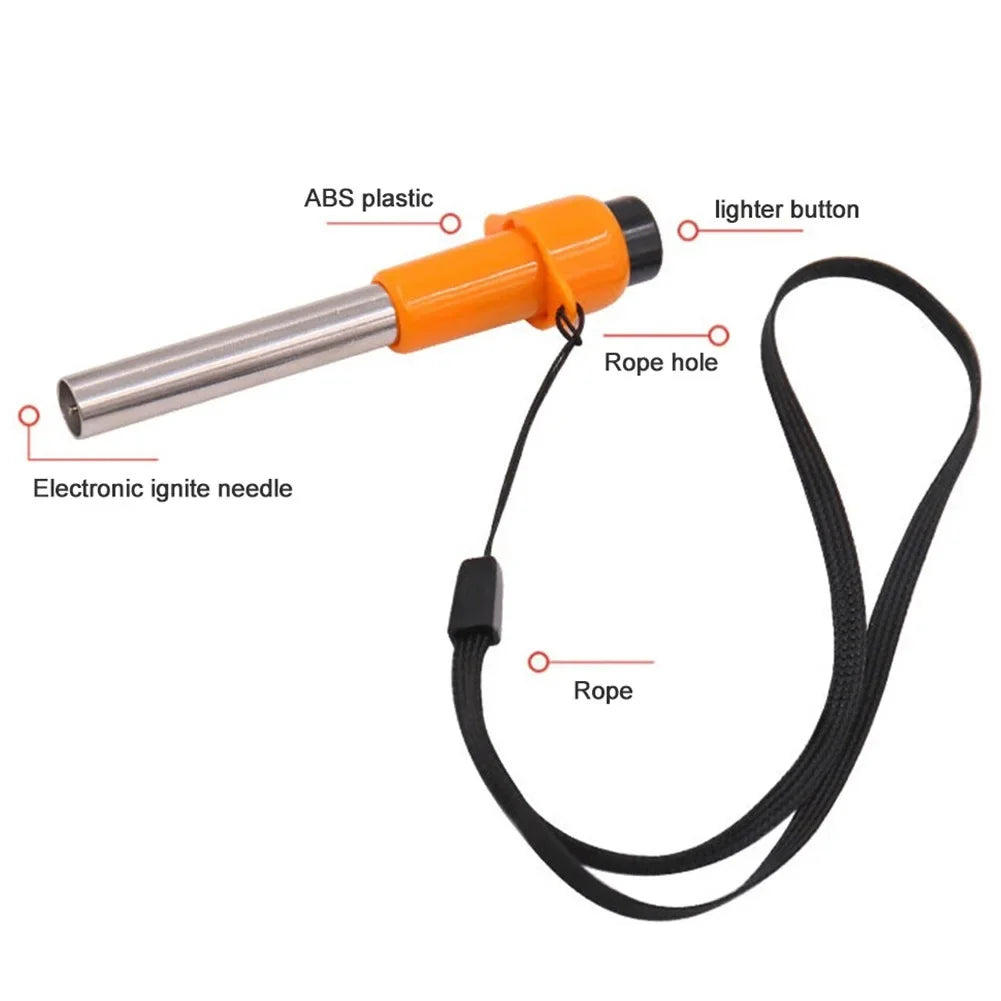 Camping Stove Electric Pulse Igniter Portable Piezoelectric Ignition Safe Outdoor Cooking BBQ Accessories