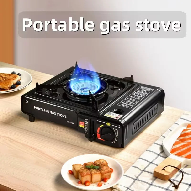 Portable cartridge stove: A multi-functional outdoor barbecue stove, suitable for camping and an essential item for gatherings.