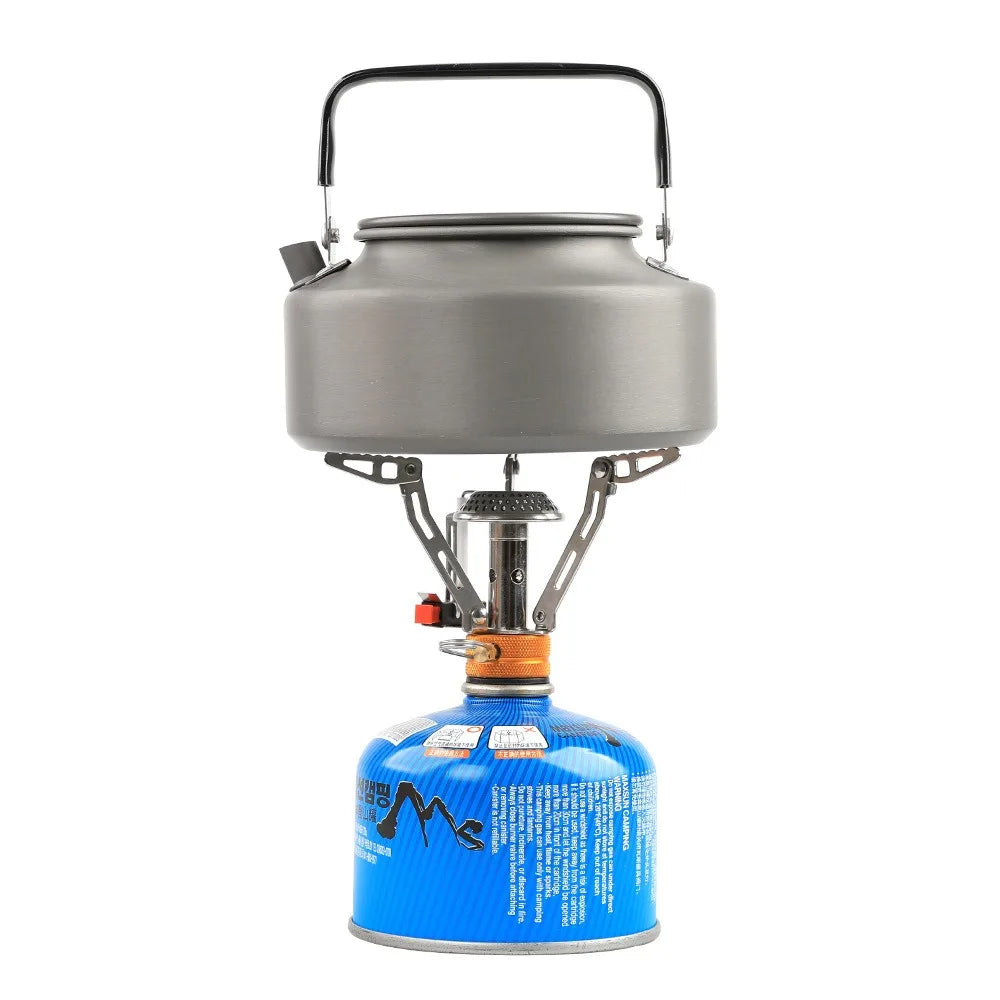 Widesea Camping One-piece Gas Stove Heater Tourist Burner Foldable Outdoor Picnic Kitchen Equipment Supplies Survival Furnace