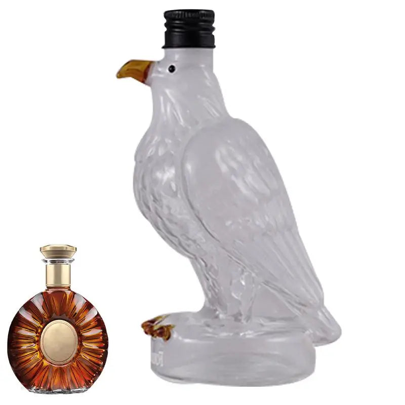 Eagle Liquor Decanter Dad Husband Glass Whiskey Decanter Bottle Exquisite Eagle Liquor Bottle Fun Home Decoration for Holidays