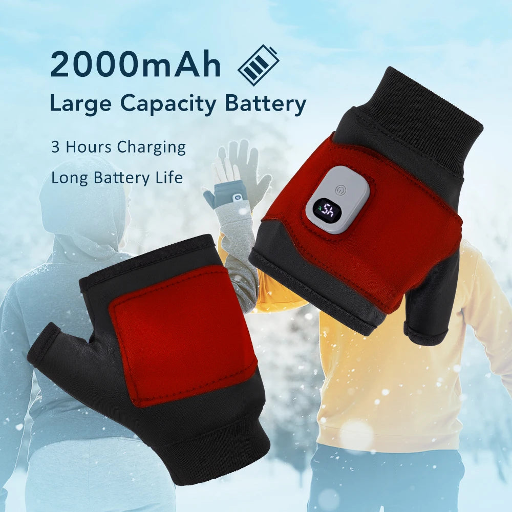 Heating Hand Gloves Wrist Warmer Massager Cordless Massage Device Muscle Relax Massage Machine