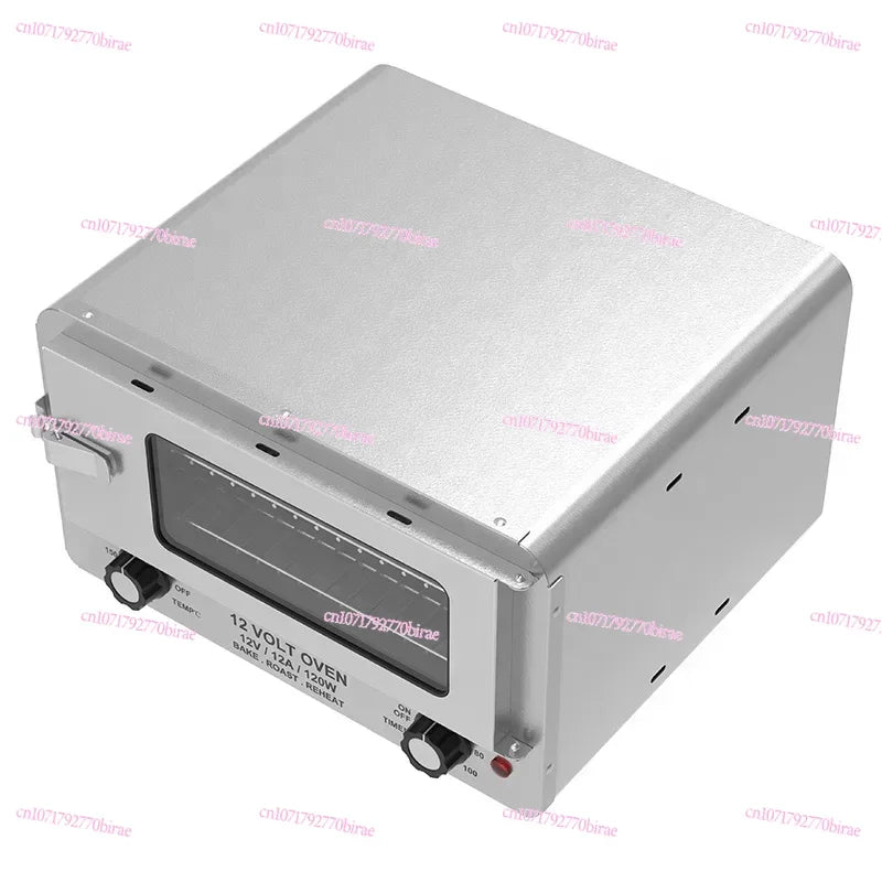 6L 12V 120W Electric Mini Vehicle Roaster Box 12v Dc Microwave Oven Car Portable Toaster Oven for Outdoor Camping