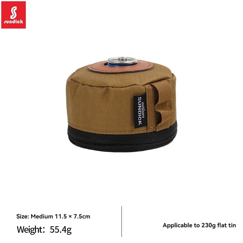 SUNDICK Outdoor Camping 230 Gas Cylinder Cover, Protective Cover, Anti Fall, Picnic Long Gas 450 Gas Cylinder Storage Bag