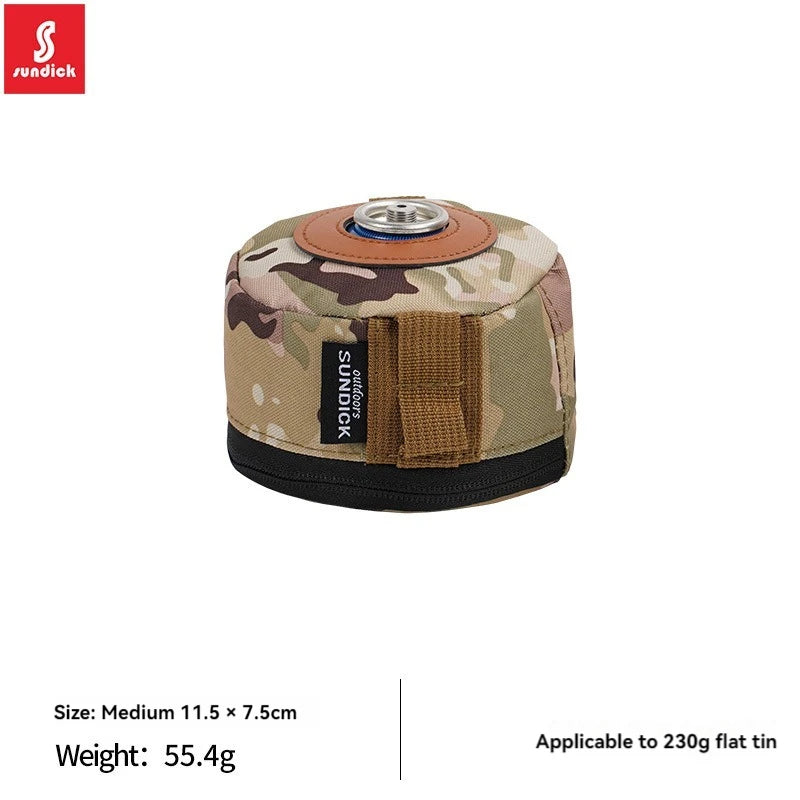 SUNDICK Outdoor Camping 230 Gas Cylinder Cover, Protective Cover, Anti Fall, Picnic Long Gas 450 Gas Cylinder Storage Bag