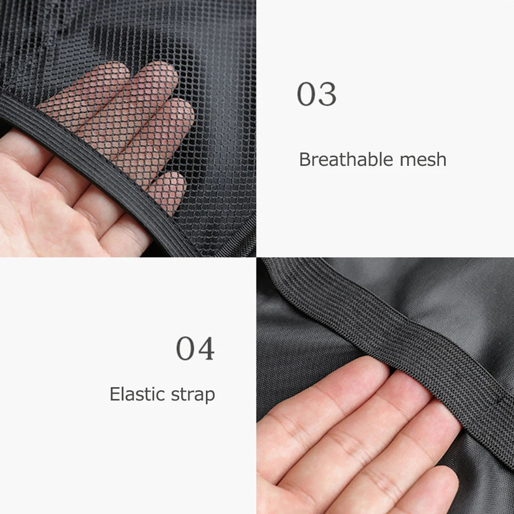 Kitchen Utensil Storage Bag Portable Cookware Storage Bag Large Capacity Picnic BBQ Tableware Pouch Outdoor Camping Supplies