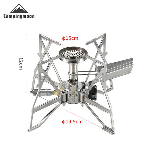 Outdoor Split Camping Gas Stove Campingmoon XD-3F  Gas Cooker 3300w Camping Stove