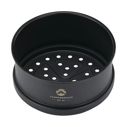 CAMPINGMOON BKS362 Multi-Purpose Cookware Steamer Outdoor Camping Cookware Stainless Steel Pot Food Steamer