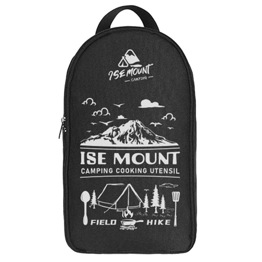 Kitchen Utensil Storage Bag Portable Cookware Storage Bag Large Capacity Picnic BBQ Tableware Pouch Outdoor Camping Supplies