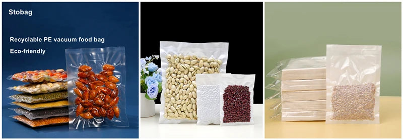 StoBag 50pcs Coffee Beans Bag Packaging with/No Valve Aluminum Foil Sealed for Powder Nuts Storage Reusable Pouches