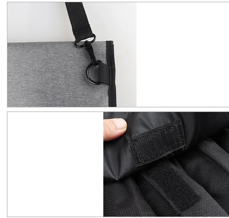 Chef Knife Roll Bag Kitchen Meat Cleaver Slicing Utensils Storage Pocket Camping Hunting Nakiri Japanese Knives Carry Case