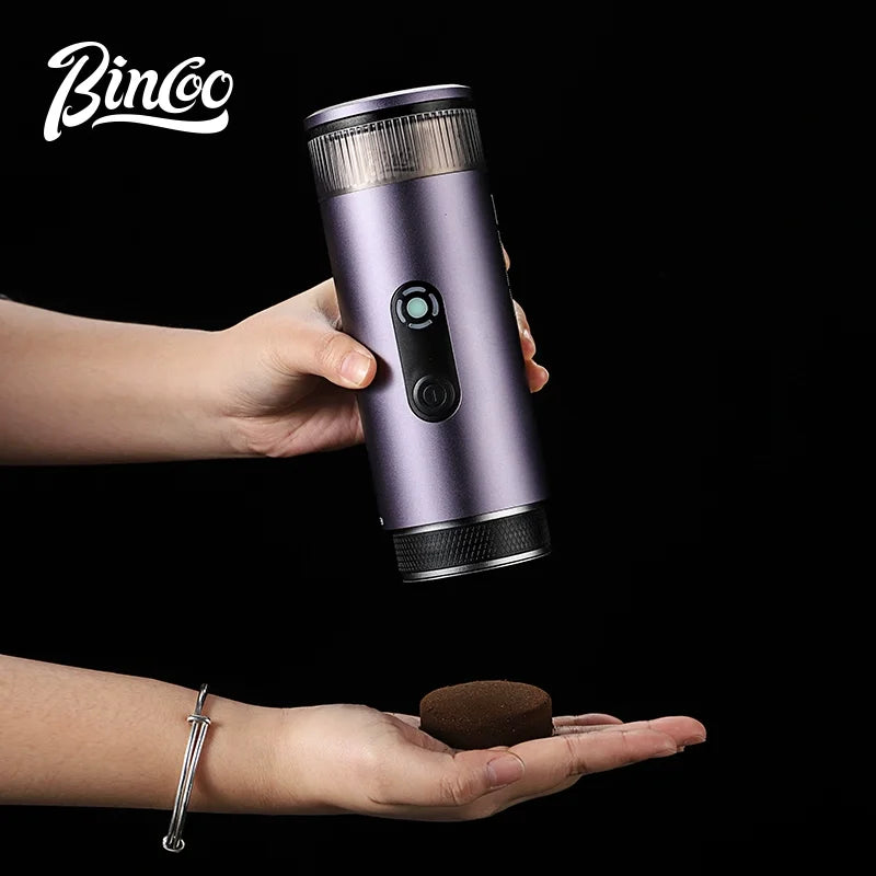 Bincoo Camping Portable Coffee Machine，Electric Wireless Heating Concentrate Extraction Espresso Machine，Design RedDot Award Hot
