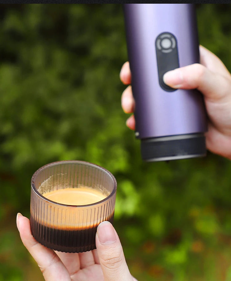 Bincoo Camping Portable Coffee Machine，Electric Wireless Heating Concentrate Extraction Espresso Machine，Design RedDot Award Hot