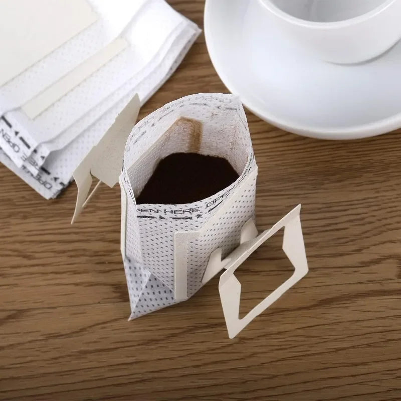 Coffee Filter Bags Disposable Drip Coffee Paper Pack Portable Hanging Ear Espresso Coffee Serve Making Tool Accessories
