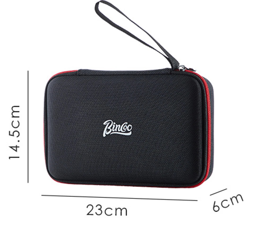 Portable Hand-shaking Bean Grinder Storage Bag Coffee Grinder Protective Case Portable Takeaway Bag Coffee Utensils Storage Bag