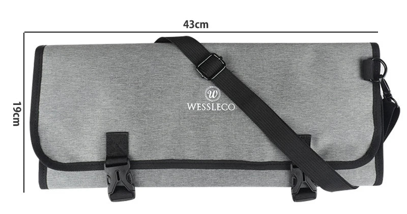 Chef Knife Roll Bag Kitchen Meat Cleaver Slicing Utensils Storage Pocket Camping Hunting Nakiri Japanese Knives Carry Case