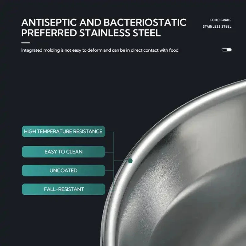 CAMPINGMOON Stainless Steel 304 Bowl Plate Dish Camping Cookware Set Japan Korea Style BBQ Outdoor Dish 8 Piece With Plate Set