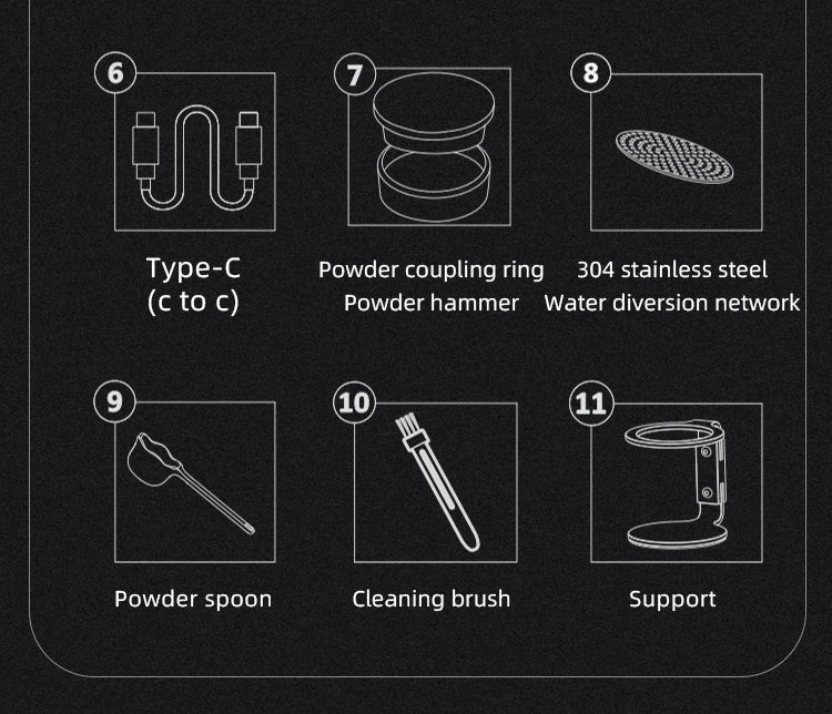 Bincoo Camping Portable Coffee Machine，Electric Wireless Heating Concentrate Extraction Espresso Machine，Design RedDot Award Hot