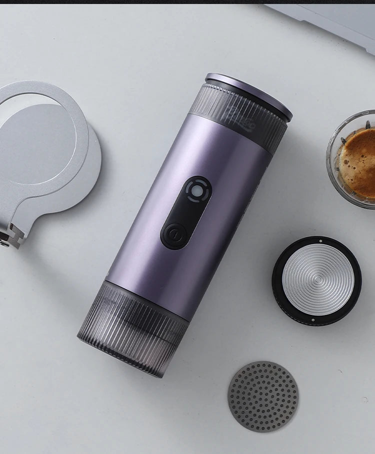 Bincoo Camping Portable Coffee Machine，Electric Wireless Heating Concentrate Extraction Espresso Machine，Design RedDot Award Hot