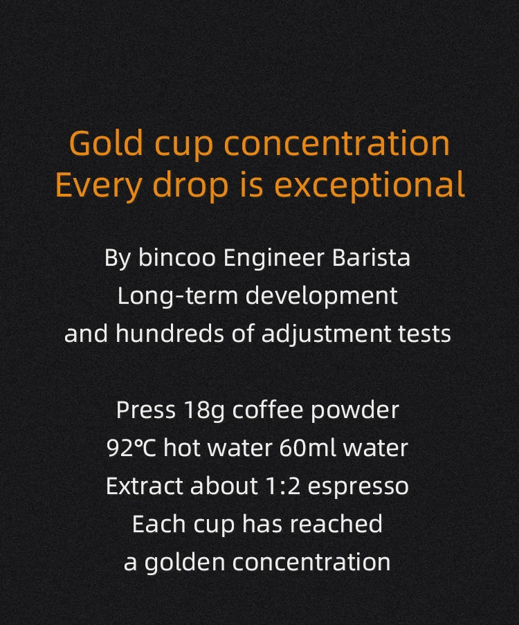 Bincoo Camping Portable Coffee Machine，Electric Wireless Heating Concentrate Extraction Espresso Machine，Design RedDot Award Hot