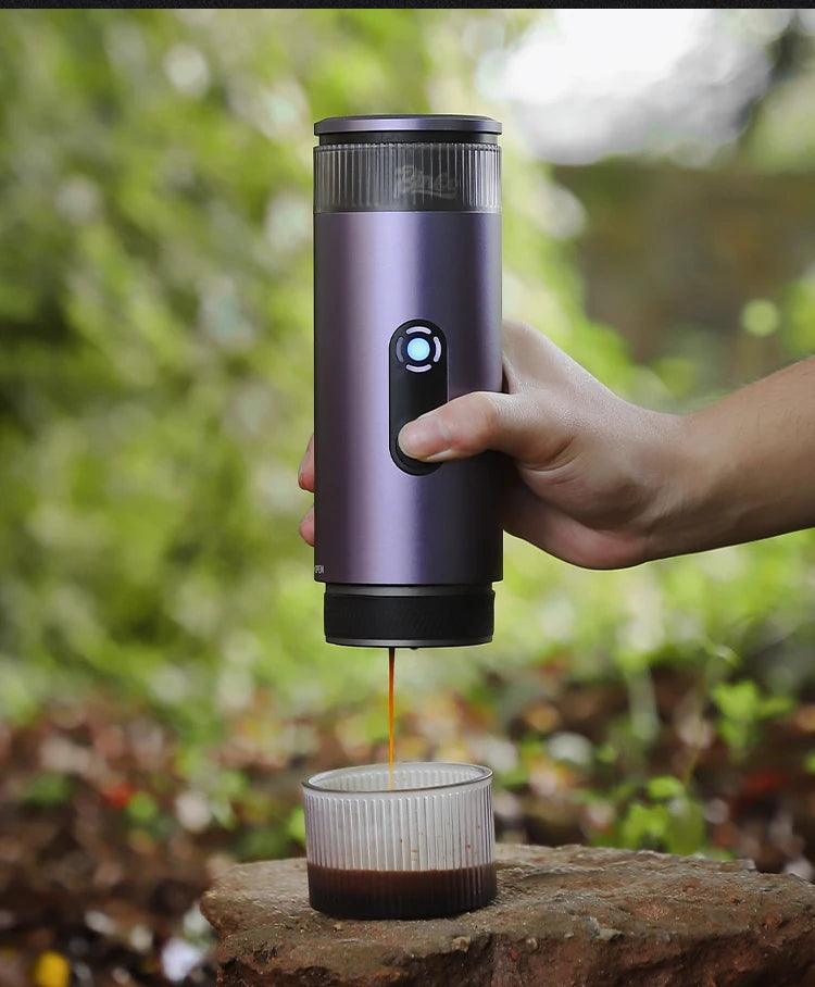 Bincoo Camping Portable Coffee Machine，Electric Wireless Heating Concentrate Extraction Espresso Machine，Design RedDot Award Hot