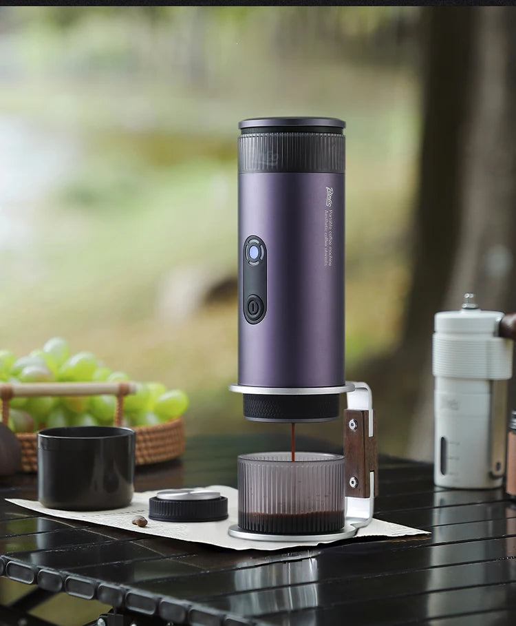 Bincoo Camping Portable Coffee Machine，Electric Wireless Heating Concentrate Extraction Espresso Machine，Design RedDot Award Hot