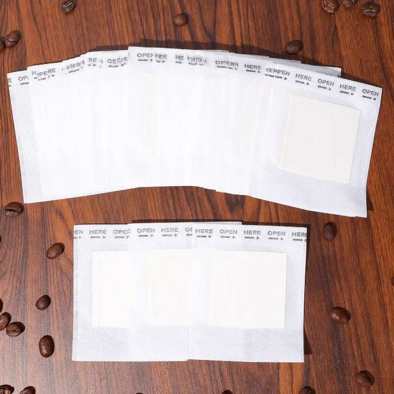 Coffee Filter Bags Disposable Drip Coffee Paper Pack Portable Hanging Ear Espresso Coffee Serve Making Tool Accessories