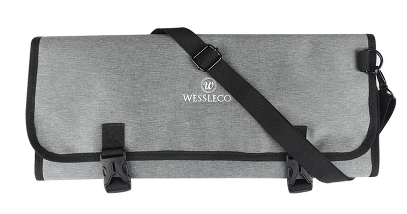 Chef Knife Roll Bag Kitchen Meat Cleaver Slicing Utensils Storage Pocket Camping Hunting Nakiri Japanese Knives Carry Case