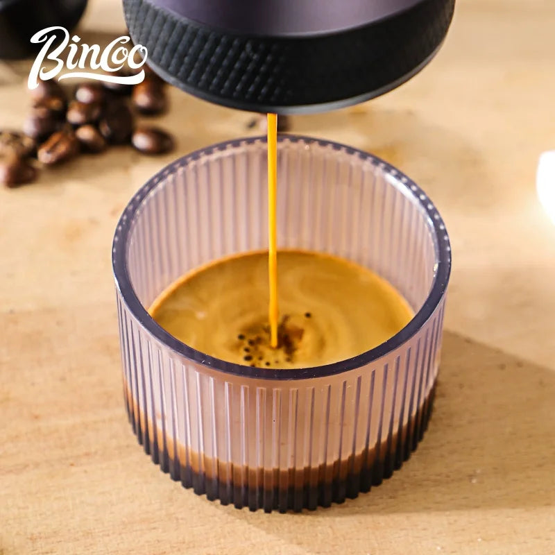 Bincoo Camping Portable Coffee Machine，Electric Wireless Heating Concentrate Extraction Espresso Machine，Design RedDot Award Hot