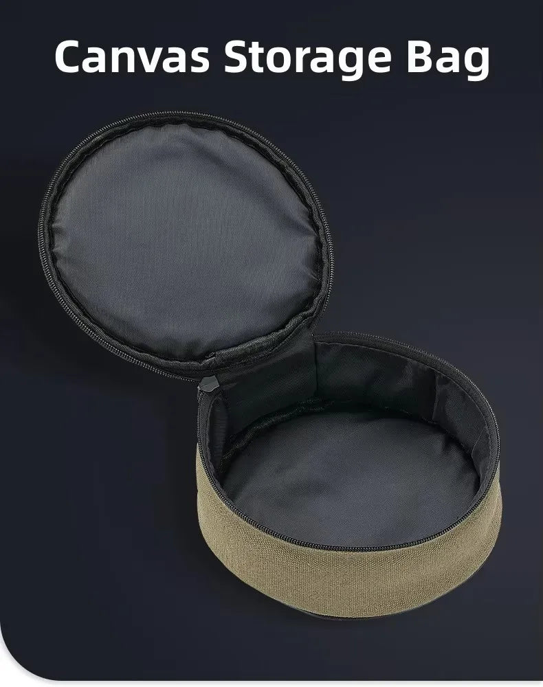 CAMPINGMOON Stainless Steel 304 Bowl Plate Dish Camping Cookware Set Japan Korea Style BBQ Outdoor Dish 8 Piece With Plate Set