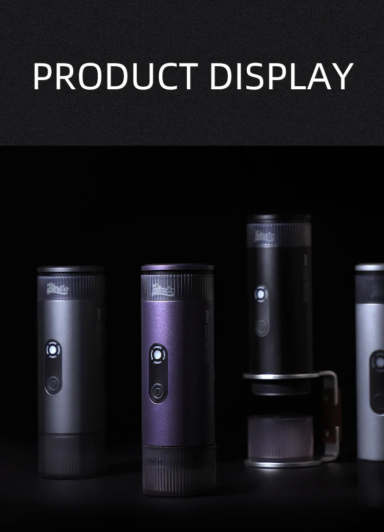 Bincoo Camping Portable Coffee Machine，Electric Wireless Heating Concentrate Extraction Espresso Machine，Design RedDot Award Hot